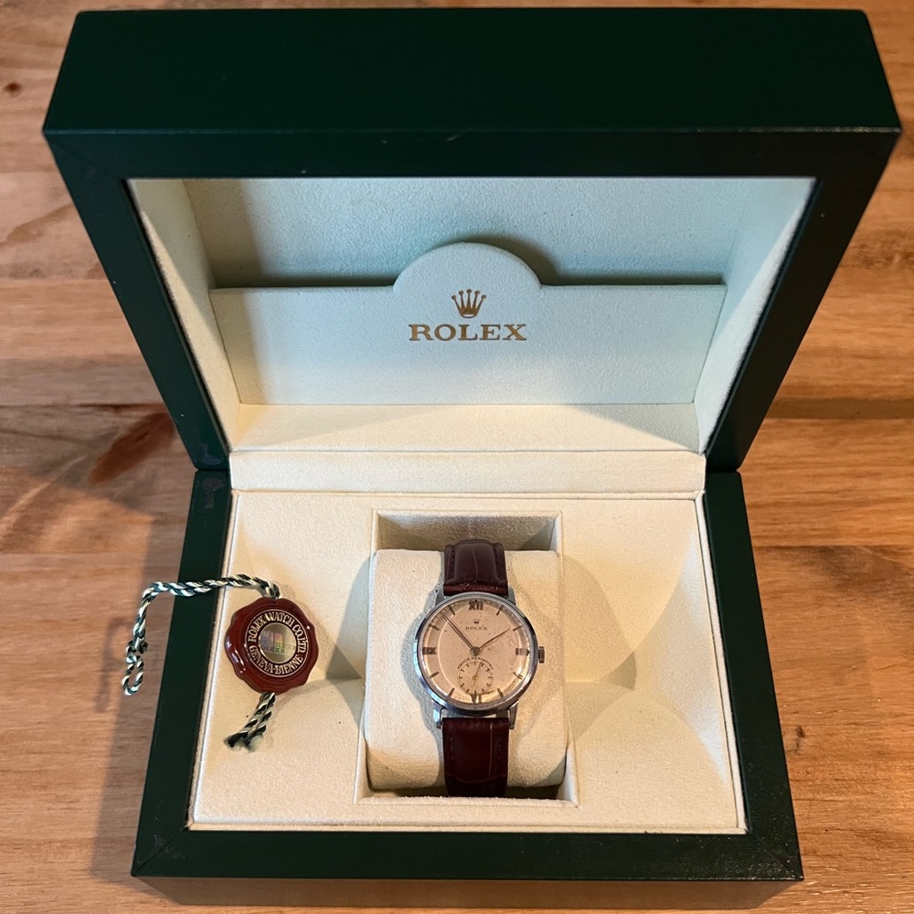 Rolex Shock Resisting 15 Rubis Watch. 1930s/1940s